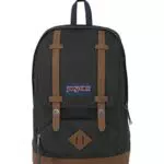 JanSport Cortlandt Rucksack mit 15-Zoll Laptopfach, Schwarz