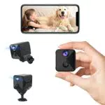 Mini Kamera für Überwachung Innen mit Full HD, WLAN, Nachtsicht und Bewegungsmelder