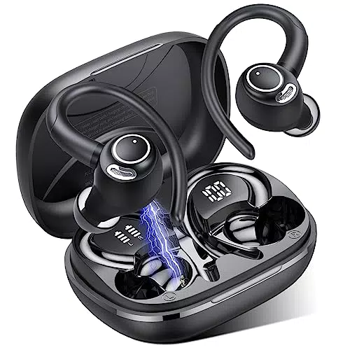 Jesebang Bluetooth Kopfhörer Sport, in Ear Kopfhörer Kabellos Bluetooth 5.3 mit HD Mic