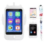 Kinder Smartwatch mit Telefon, Spiele, Musik, Kamera, Wecker - Geschenk für Jungen und Mädchen