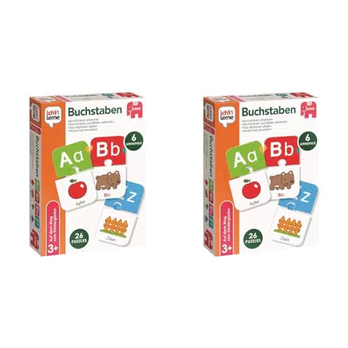 Jumbo Spiele - Lernspiele für Kinder ab 3 Jahren - Buchstaben lernen im Kindergarten
