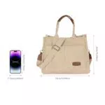JurHevty Damen Umhängetasche - Großer Shopper für Frauen
