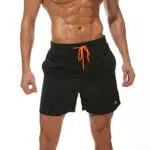 JustSun Herren Badehose Boardshorts für Männer - Schwarz