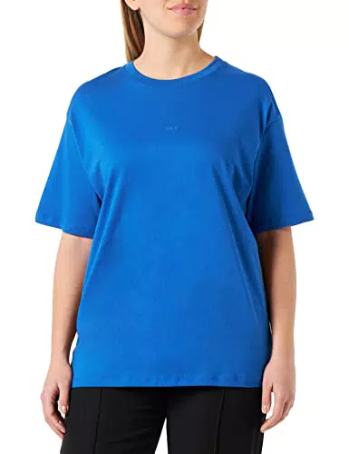 Andrea Damen T-Shirt mit Logo-Print