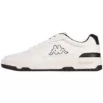 Kappa Sneaker Unisex - Modell CODA Low - Weiß/Schwarz