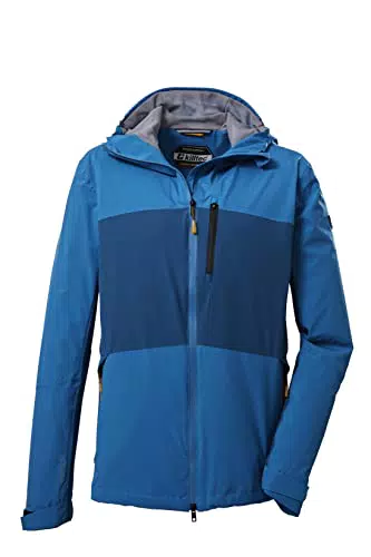 Killtec Herren Funktionsjacke/Outdoorjacke mit Kapuze und Unterarmventilation KOS 31 MN JCKT; dunkelaqua 39227-000