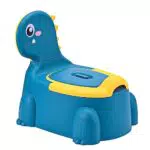 Kinder WC-Training mit Dinosaurier-Motiv - Tragbare Kindertoilette für Jungen und Mädchen ab 1-6 Jahren