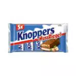 Knoppers NussRiegel - Schokoriegel mit Milch- und Nugatcreme, Haselnüssen, Karamell