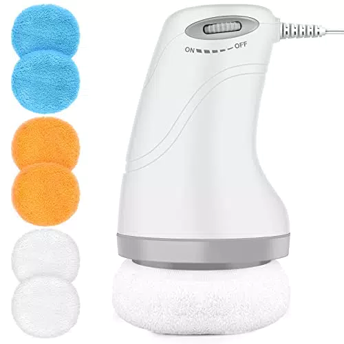 Elektrisches Körper Massagegerät für Cellulite - VYRKRA Lymphdrainage mit Vibration & Rotation