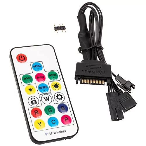 KOLINK Inspire L1 ARGB Controller für digitale RGB-LEDs mit Fernbedienung