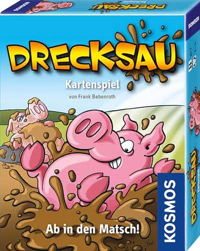"KOSMOS Drecksau Kartenspiel für Kinder, Familie und Erwachsene"