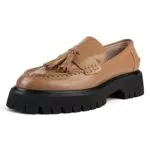 L37 HANDMADE SHOES Damen Mokassin, Nude.