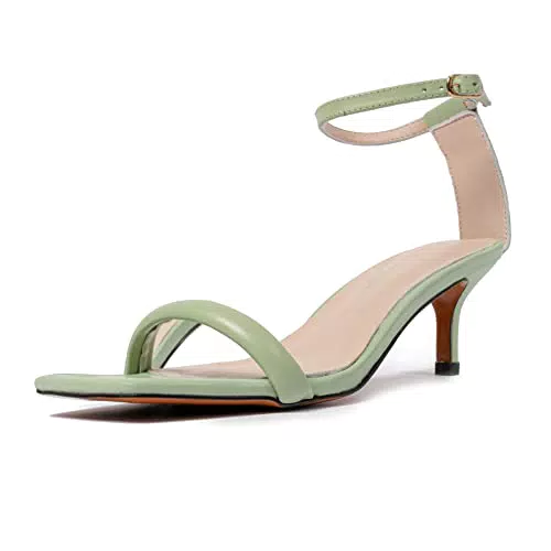 L37 HANDMADE SHOES Heeled Sandals - Sommer Groove, Grün