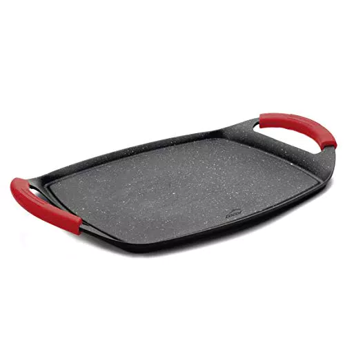 Grillplatte aus Aluminiumguss von Lacor - 33,5x25 cm
