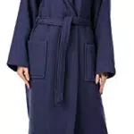 Ladeheid Damen Frottee Bademantel aus 100% Baumwolle Waffelpiqué LA40-227