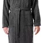 Ladeheid Herren Frottee Bademantel aus 100% Bio-Baumwolle LA40-224