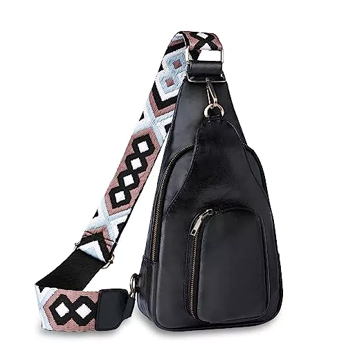 Crossbody Tasche aus Leder - Vintage Schultertasche für Damen