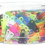 Laurel Plastikklips 25 mm antimagnetisch - Praktisches 500er Set