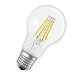 LEDvance Smart+ Filament Birne 5,5W E27 warmweiß 2700K dimmbar - Kompatibel mit Google, Alexa & Apple