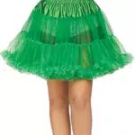 Leg Avenue Damen Petticoat mit Panamahut - Grün