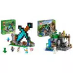 LEGO Minecraft Spielzeug-Set: Schwert-Außenposten & Skelettverlies