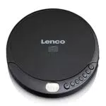 Lenco CD-010 Tragbarer CD-Player mit Kopfhörern - Schwarz