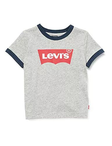 Levi's Kids T-Shirt mit Batwing Logo für Jungen in Grau