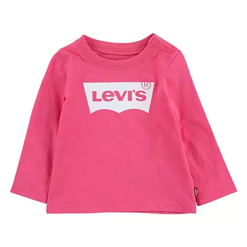 Levi's Kinder Langarm Batwing T-Shirt Mädchen - Camellia Rose