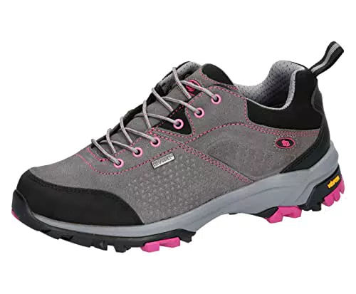 Lico Mount Brooks Low Damen Cross-Laufschuh, grau/pink