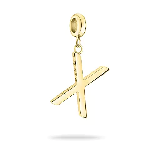 Liebeskind Berlin Charm LJ-1278-P-18 'X' IP Gold