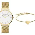 LIEBESKIND Set aus Armbanduhr und Armband LS-0090-MQB