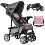Kinderwagen LIONELO Emma Plus - Leichter und moderner Kindersportwagen mit Liegeposition und großen Rädern
