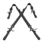 Hochleistungs-Hosenträger verstellbar elastisch x-förmig Rückenstütze für Outdoor-Sportarten