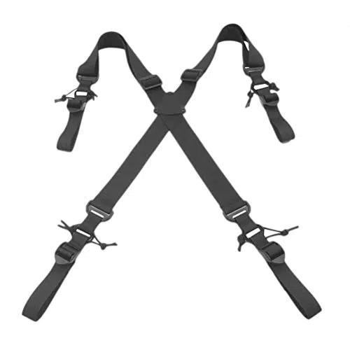 Hochleistungs-Hosenträger verstellbar elastisch x-förmig Rückenstütze für Outdoor-Sportarten