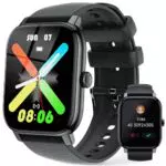 Smartwatch LLKBOHA Herren mit Telefonfunktion - HD Touchscreen, Herzfrequenz, Blutsauerstoff, Schlafüberwachung, IP68 Wasserdicht