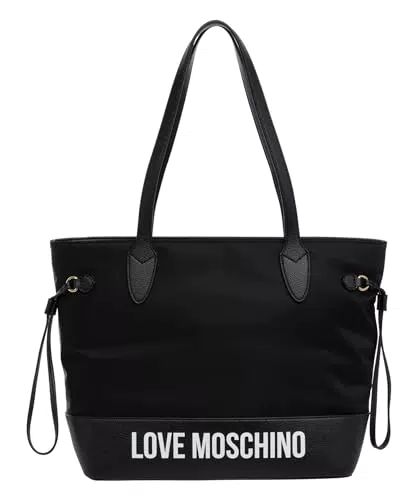 Love Moschino Damen Shopper - Schwarze Handtasche