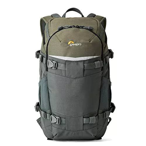 Lowepro BP 250 AW Flipside Trek Kameratasche - Grau/Dunkelgrün