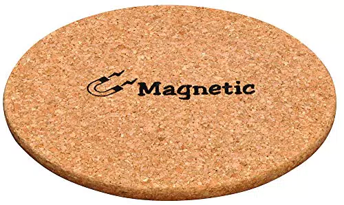"Magnetischer Korkuntersetzer" - Pratico Sottobicchiere in Sughero magnetico