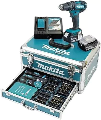 Makita DHP482RFX9 Akku-Schlagbohrschrauber 18V / 3, 0 Ah