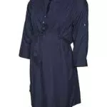MAMALICIOUS Damen Mlmercy Tunika Shirt - Blau - Größe XL