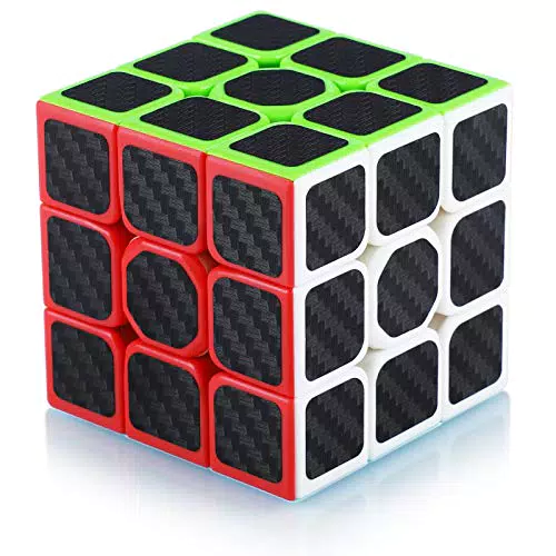 Maomaoyu Zauberwürfel Speed Cube aus Kohlefaser mit Lebendigen Farben