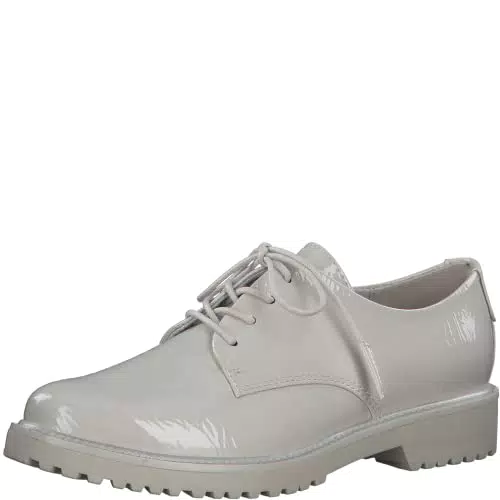 MARCO TOZZI Damen Oxford, Blockabsatz, weiches FEEL ME Fußbett