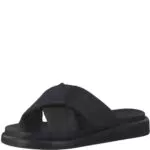Marco Tozzi Damen Pantolette mit flachem Absatz und weichem Fußbett - Ideal für Business und Freizeit