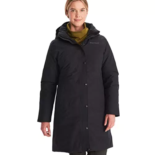 Marmot Damen Daunenjacke Chelsea Coat - Wasserdichter Wintermantel mit Kapuze
