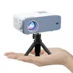 Tragbarer Mini Beamer Full HD 1080P für Heimkino - HDMI, USB, AV
