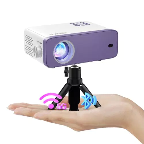 Mini Beamer, VOPLLS Beamer Full HD 1080P Unterstützt