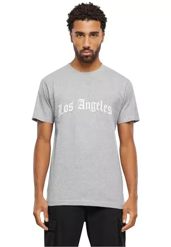Mister Tee Herren Los Angeles Wording Tee T-Shirt