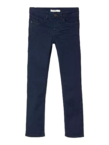 NAME IT Jungen Jeanshose NKMTHEO XSLIM_TWILL - Modell 1111 - Größe 92