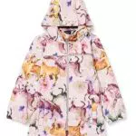 Name It Mädchen Jacke Lang Pferd - Keepsake Lila