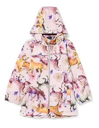 Name It Mädchen Jacke Lang Pferd - Keepsake Lila